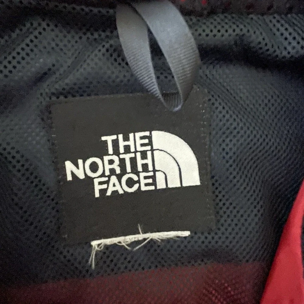 The North Face Jacket‎ Hydrenaline Men XL Red Navy Windbreaker Hooded Rain Lined